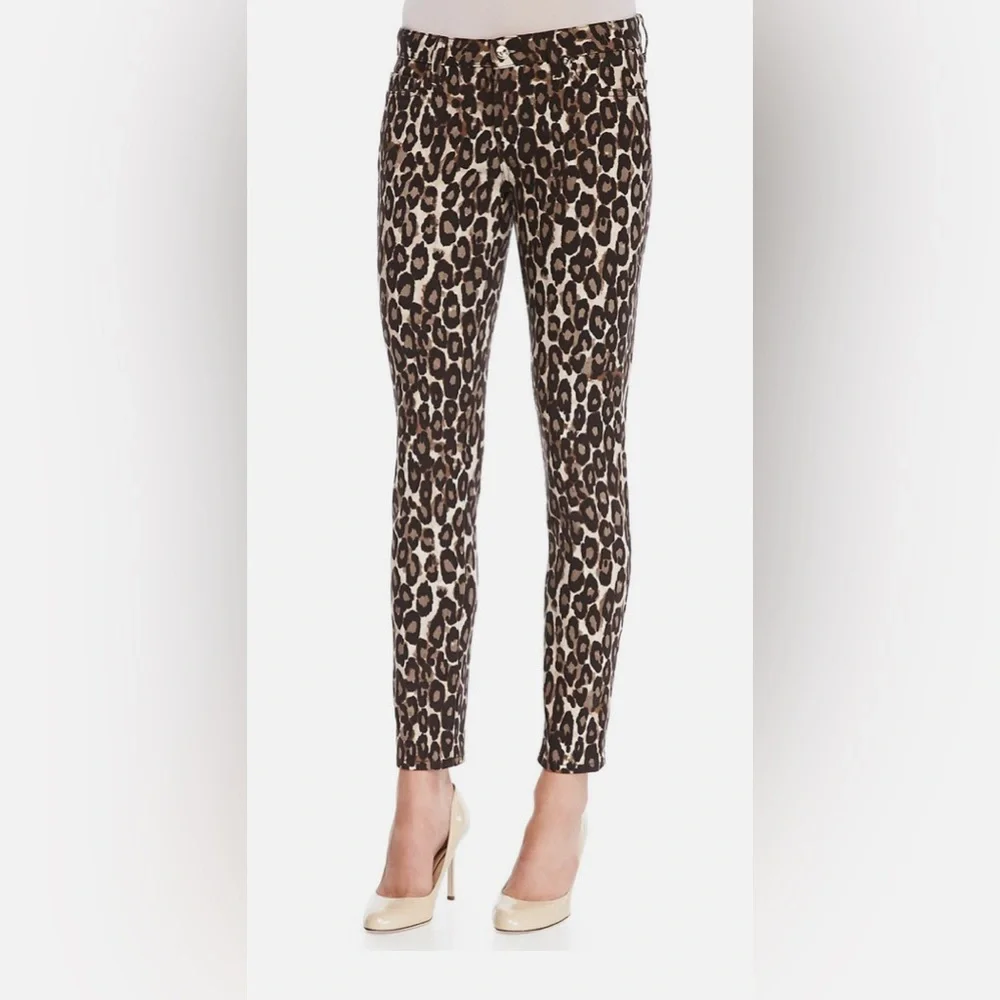 Kate‎ Spade Broome Street Leopard Print Skinny Jeans